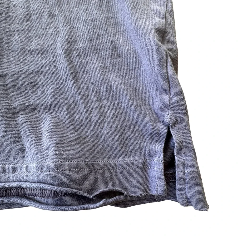 Y2K Victoria Secret PINK Long Sleeve TShirt Womens S Distressed Purple Lounge - Picture 3 of 13